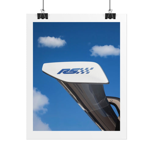 992 GT3 RS "Wing Study" Art Print