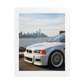 BMW E46 M3 X NYC Skyline Art Print