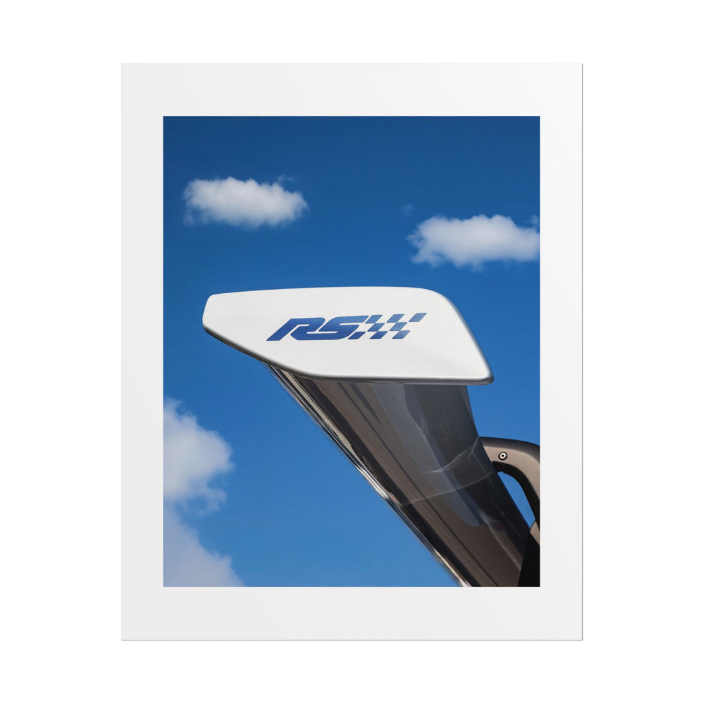 992 GT3 RS "Wing Study" Art Print