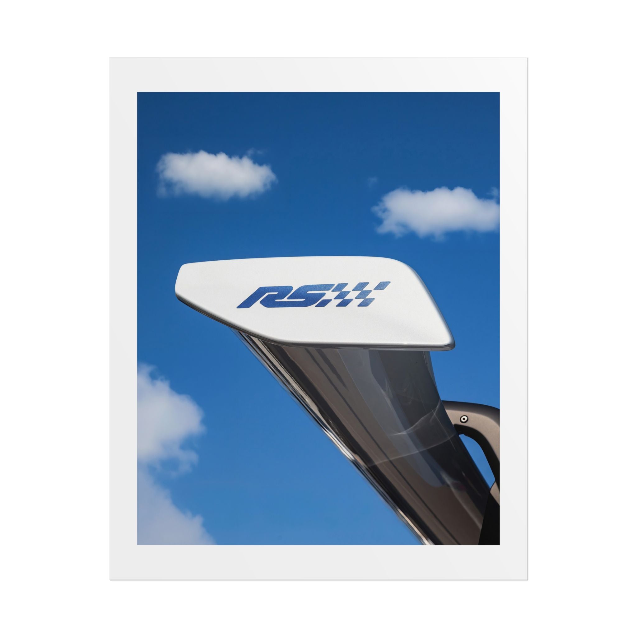 992 GT3 RS "Wing Study" Art Print