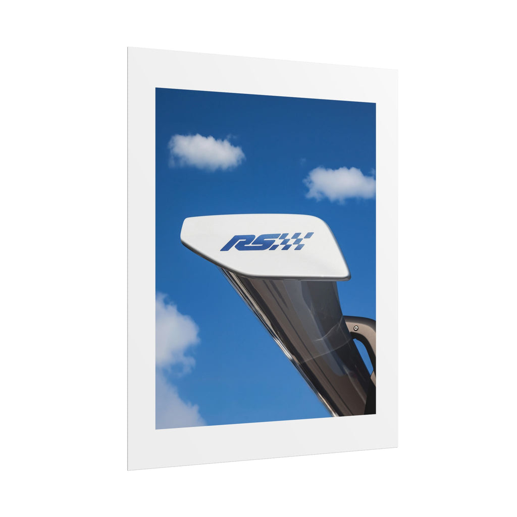 992 GT3 RS "Wing Study" Art Print